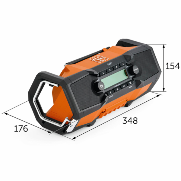 Fein ARAD 18 BC AS  cordless construction site radio