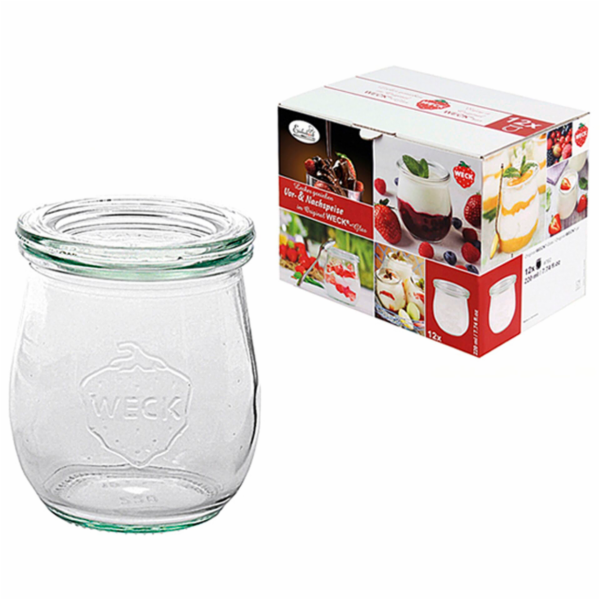 WECK Tulip Jar 220ml  Set of 12