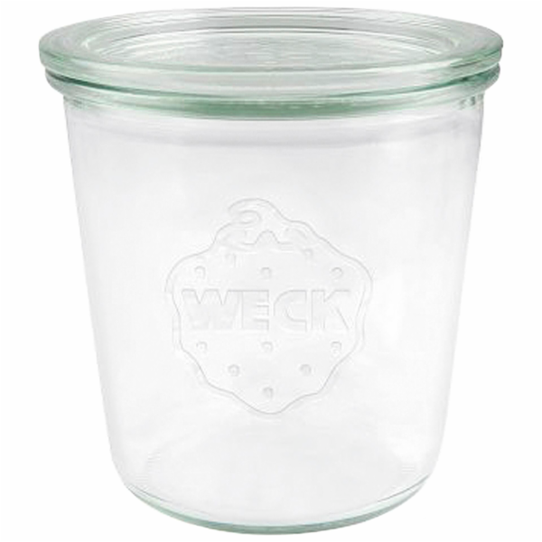WECK sklen.nádobky 580ml 6x  nárazuvzdorné sklo