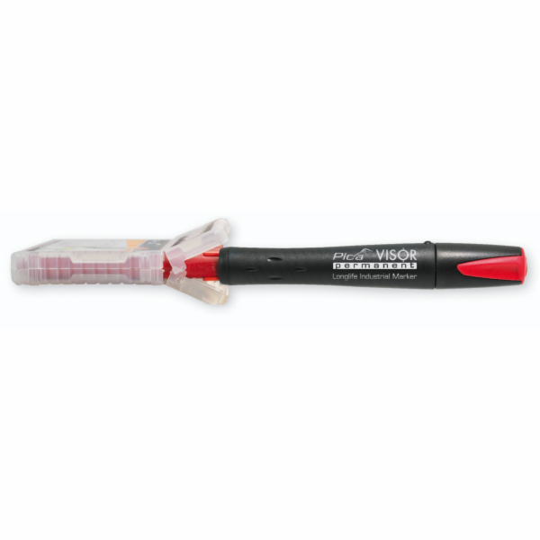 Pica VISOR permanent replacement  refills red