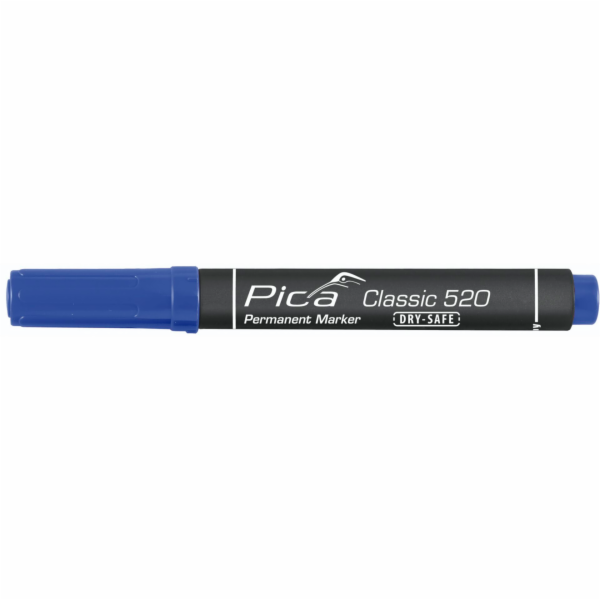 Pica Permanent Marker 1-4mm,  Round Tip, Blue