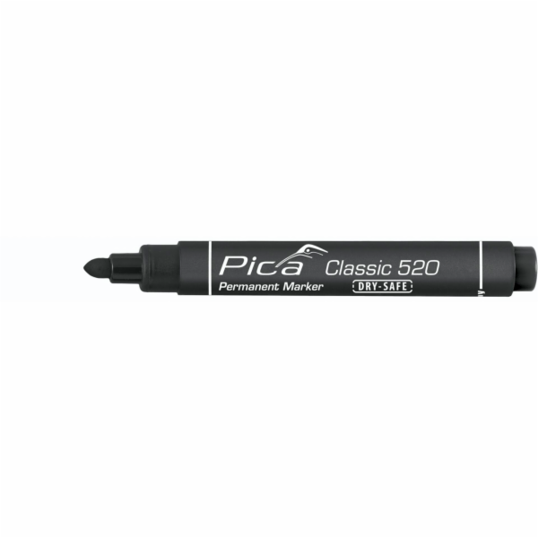 Pica Permanent Marker 1-4mm,  Round Tip, black