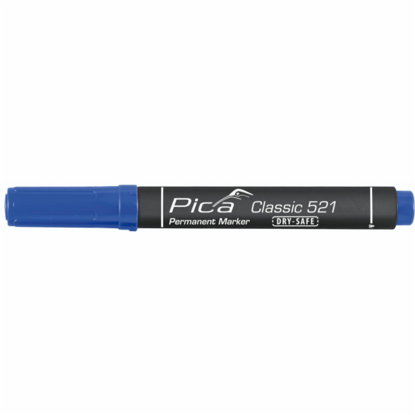 Pica Permanentmarker 2-6mm,  Wedge Tip, blue