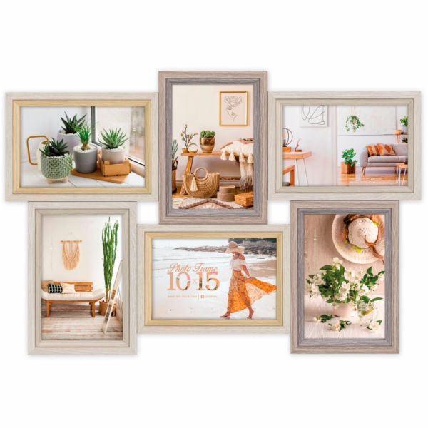 ZEP Zara 6Q              6x10x15  Wood Gallery Frame VZ662