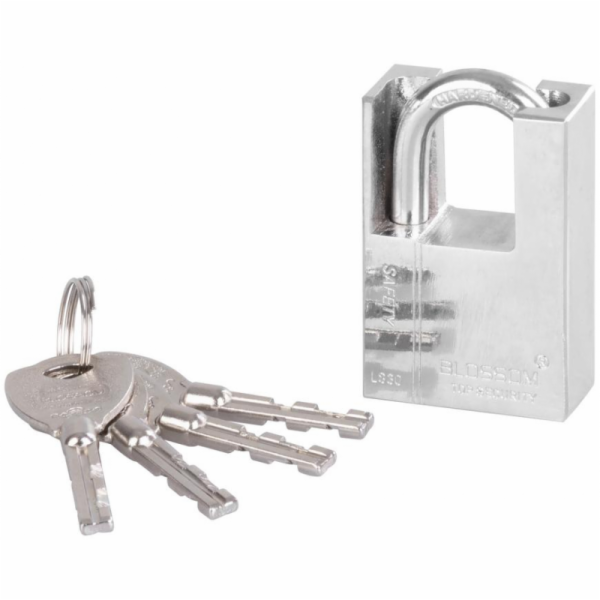 Zámek Blossom LS0340, 40 mm, visací zámek, Hi-Security, b...