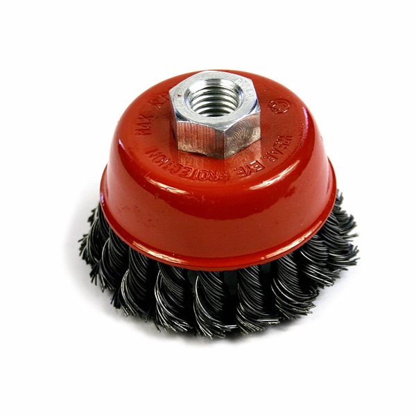 Strend Pro kartáč TCB-500 125 mm, hrncový kartáč, opleten...