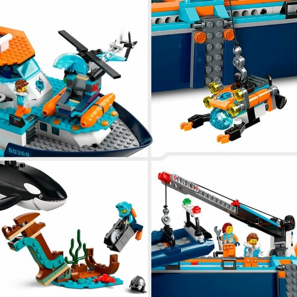 LEGO City 60368 Arktická výzkumná loď
