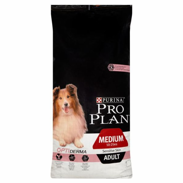 Purina Medium Adult Sensitive Skin 14 kg Dospělý jedinec ...