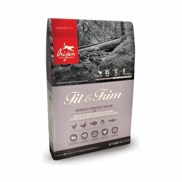 ORIJEN Fit & Trim - suché krmivo pro psy - 11,4kg