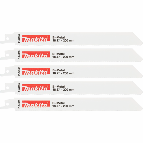 Makita P-04933  Recipro Blade BIM 200/18Z