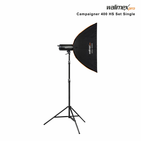 walimex pro Campaigner 400 HS  Set Single