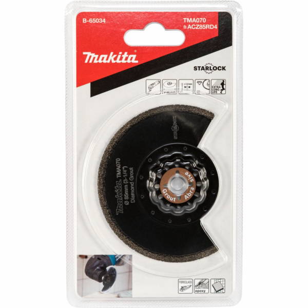 Makita B-65034 pilový kotouč s tvrdokovem 85mm G40  TMA070