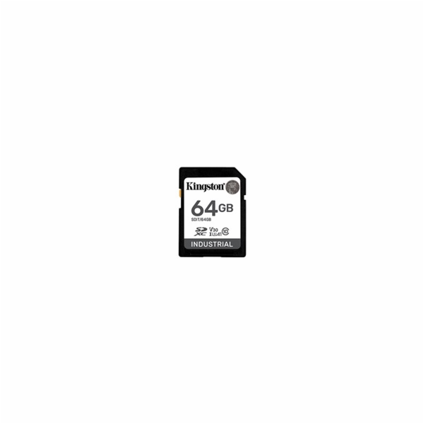 Kingston SDXC 64 GB SDIT/64GB Kingston paměťová karta 64G...