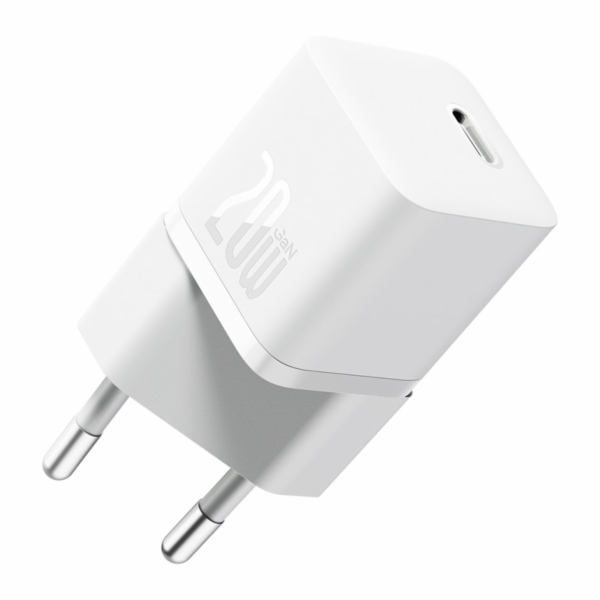 Baseus Rychlonabíječka do sítě GaN5 Mini 20W EU bílá