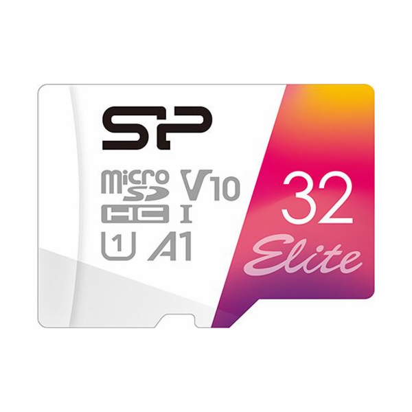 Silicon Power Elite Colorful 32 GB MicroSDHC UHS-I Třída ...