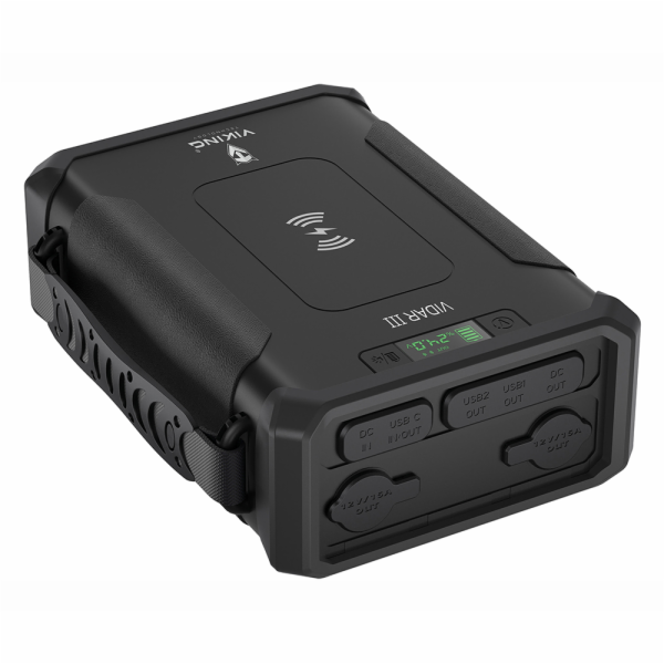 Viking outdoorová power banka VIDAR III, 96000 mAh, bezdr...
