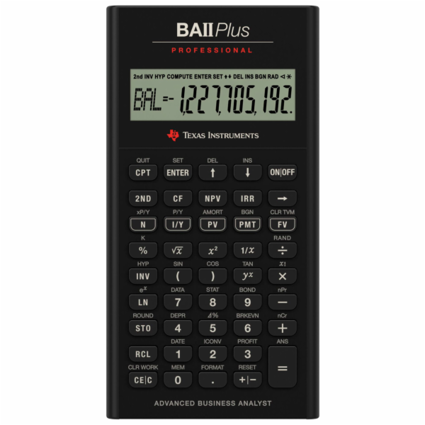 Texas Instruments BA II Plus  Professional