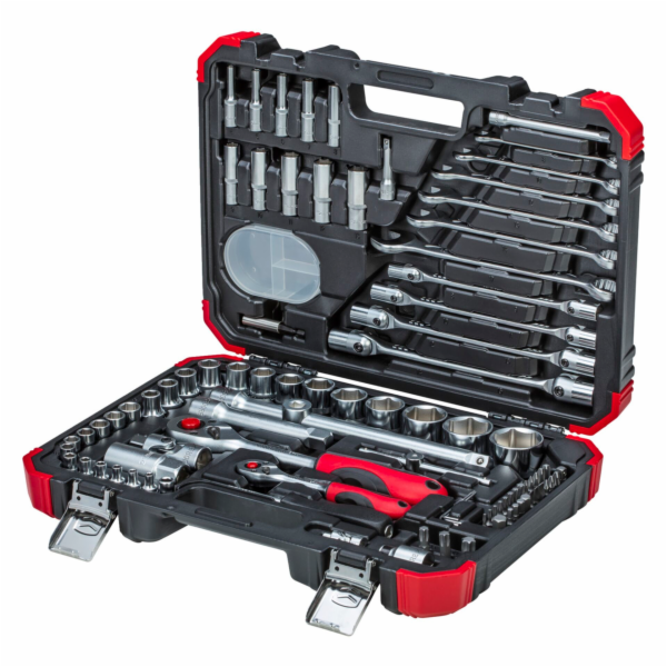 GEDORE red Socket Set  1/4" + 1/2"  92-pieces