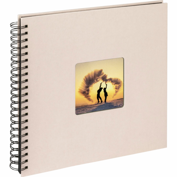Walther Fun chamois        30x30  50 black Pages Spiral S...