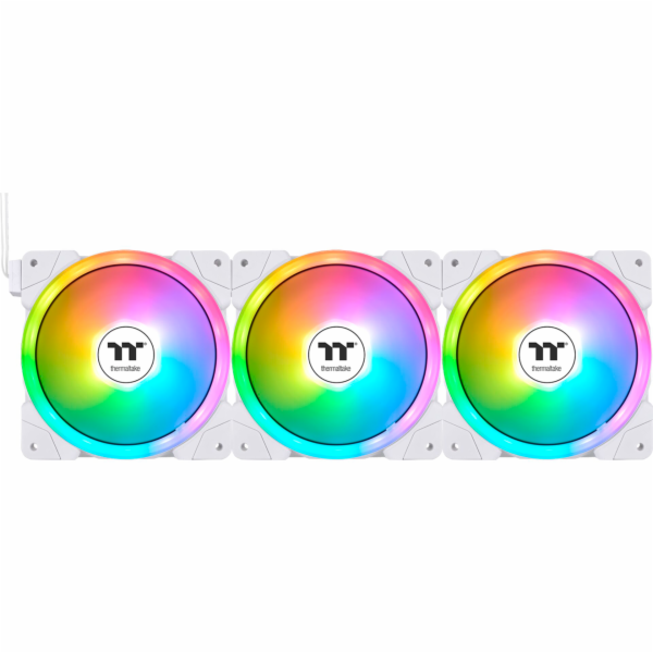 SWAFAN EX12 ARGB Sync PC Cooling Fan White TT Premium Edi...