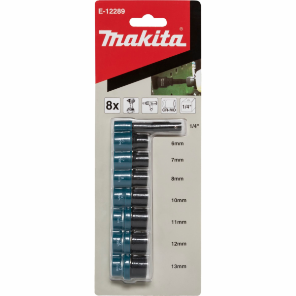 Makita E-12289 sada ořechů 8 ks