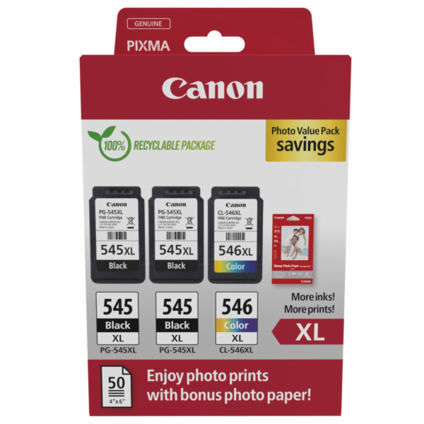 Canon cartridge PG-545XLx2/CL-546XL PVP