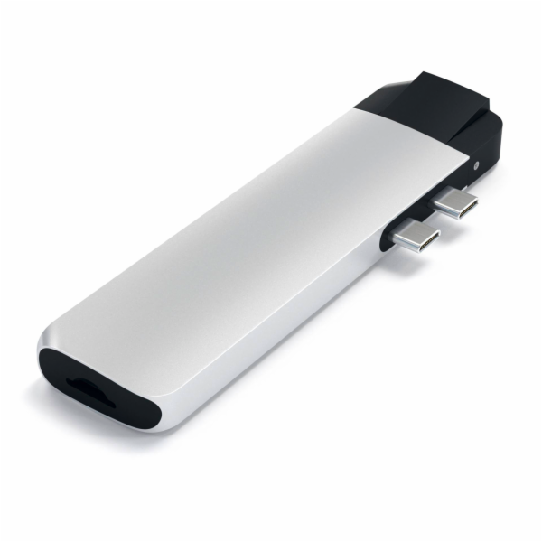 Satechi Type-C Pro Hub 4K HDMI  with Ethernet silver