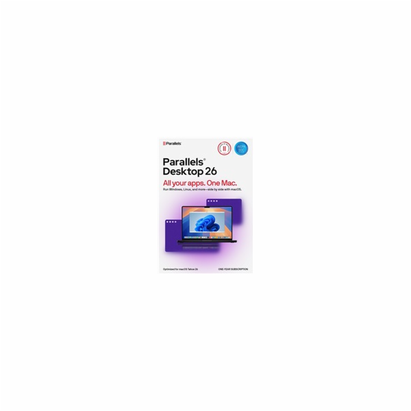 Parallels Desktop Subscription 1 Year, EN/FR/DE/IT/ES/PL/...