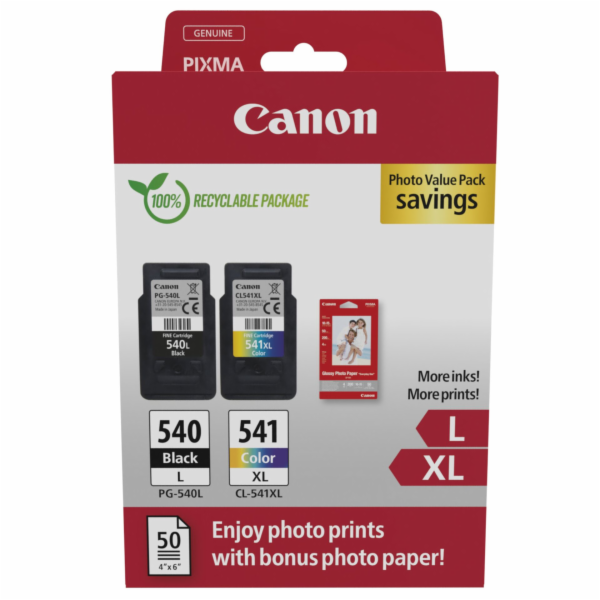 Canon CARTRIDGE PG-540L/CL-541XL PHOTO VALUE pro PIXMA MX...