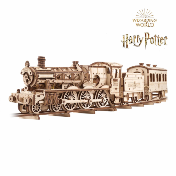 Ugears 3D dřevěné mechanické puzzle Harry Potter Bradavic...