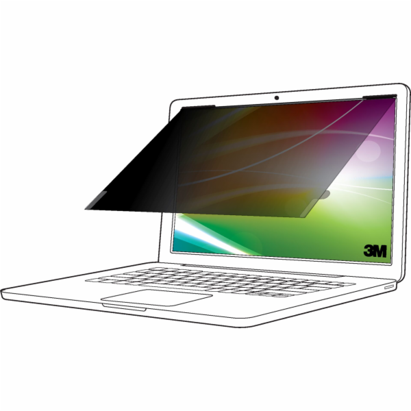 3M BPNDE001 Privacy Film 16:10  Bright Scr.Dell Multi-Lin...
