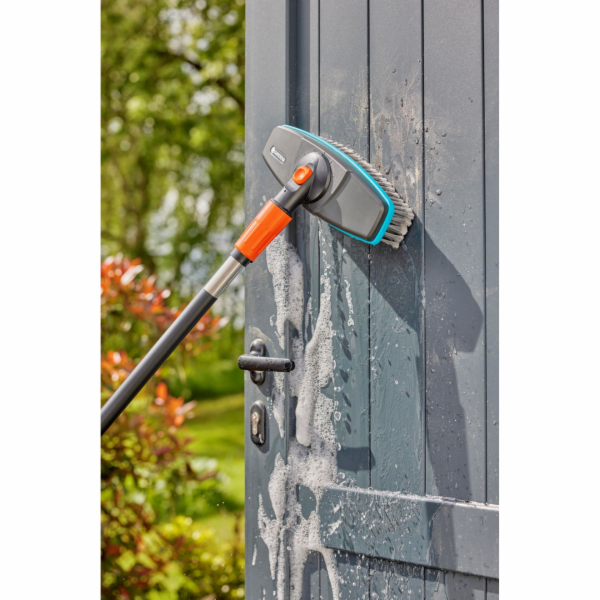 GARDENA Cleansystem mycí sada soft s rukojetí S, mycí kartáč