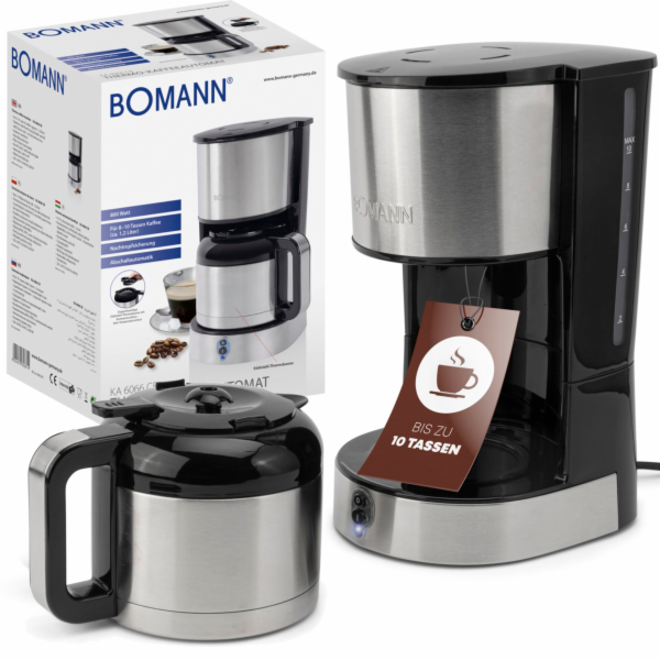 Bomann KA 6066 CB  Coffee Machine 10 Cups