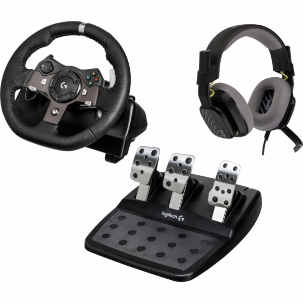 Herní volant Logitech G920 + sluchátka ASTRO A10, bílý