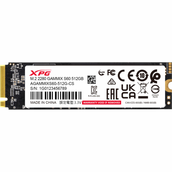ADATA XPG GAMMIX S60 BLADE 512GB, SSD