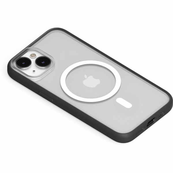 Woodcessories Clear Case MagSafe  Black iPhone 14