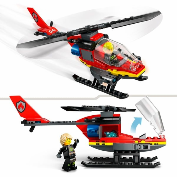LEGO 60411 Městská hasičská helikoptéra, stavebnice