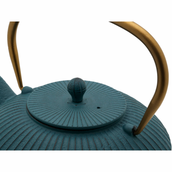 Bredemeijer Teapot Linhai 1,1l  Cast Iron petrol gold 153031