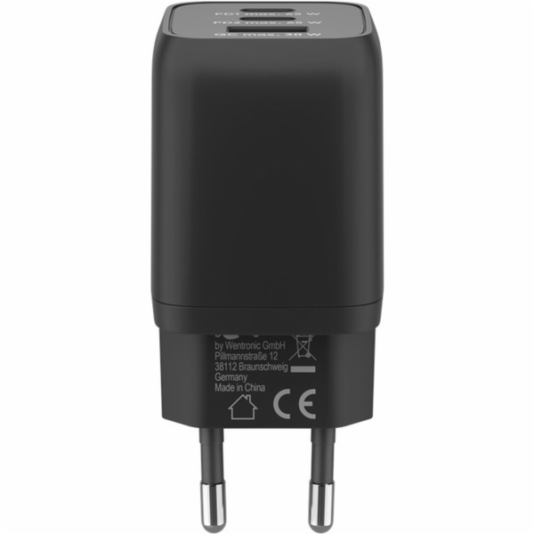goobay USB-C PD víceportová rychlá nabíječka Nano 65 wattů