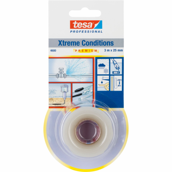 Tesa Silicon Tape 3m x 25mm  Prem.Prof.Xtr.Cond.transp. 0...