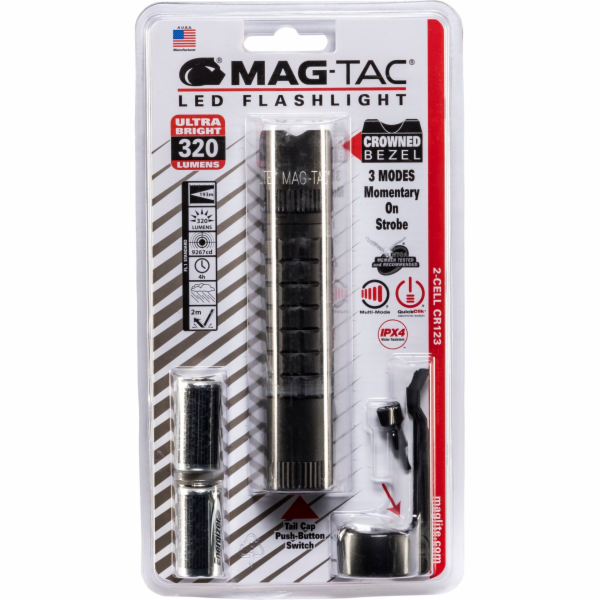 Maglite Mag-Tac crowned bezel  Torch