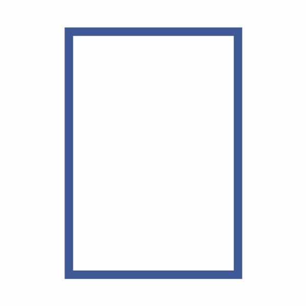 Magnetoplan Magnetický rámeček A4 modrá (5ks)