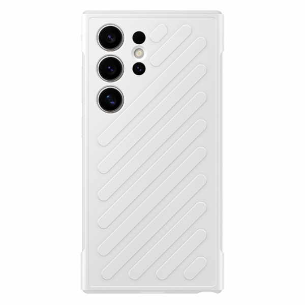 Samsung Tvrzený zadní kryt S24 Ultra Light Gray