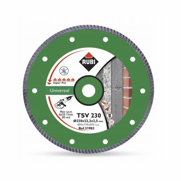 TURBO DIAMANTOVÝ KOTOUČ D115 PRO SUCHÉ ŘEZÁNÍ OBKLADŮ