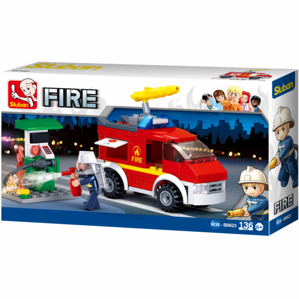 Konstruktor Sluban Fire, M38-B0623, 136 ks.