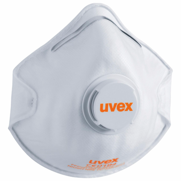 Respirátor Uvex FFP2, bílý, 3 ks.