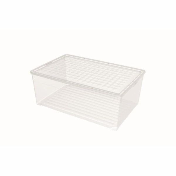 Úložný kufr CURVER, 45 l, průhledný, 59,6×39,4×23 cm