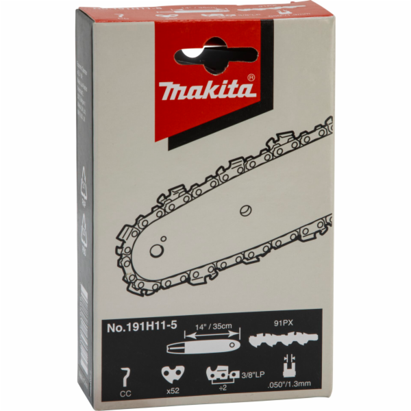Motorová pila s řetězem MAKITA 191H11-5, 1,3 mm, 3/8",52
