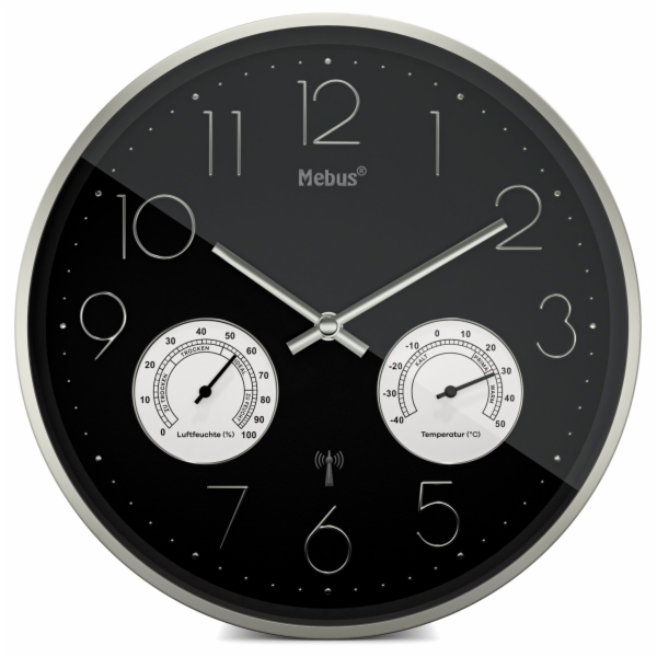 Mebus 12988 radio wall clock  with Thermo-Hygrometer