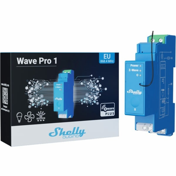 Shelly Qubino Wave Pro1, relé